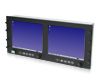 Ruggedized dual 10 inch LCD