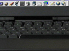 1U Rackmount 19 inch LCD and Sun-compatible Keyboard